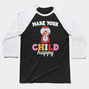 Chewing Gum Nostalgia Children Candy Sweets Baseball T-Shirt